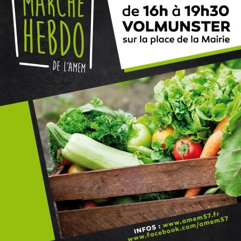 Marché Hebdo à Volmunster