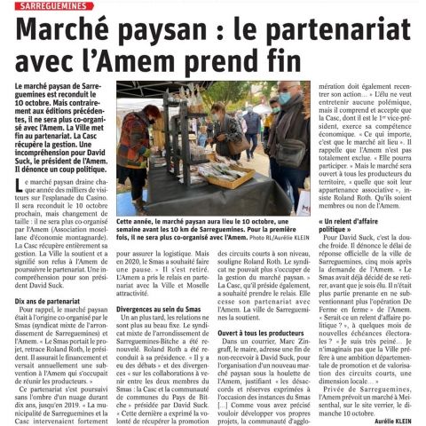 Marché Paysan / Sarreguemines