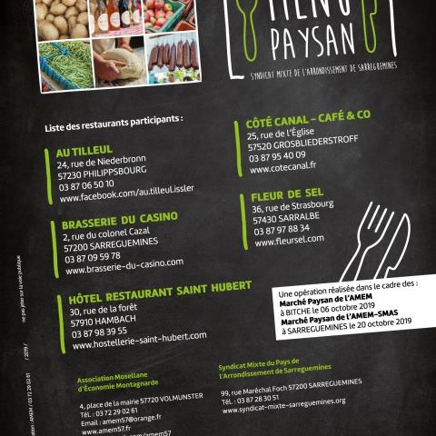 Menu Paysan