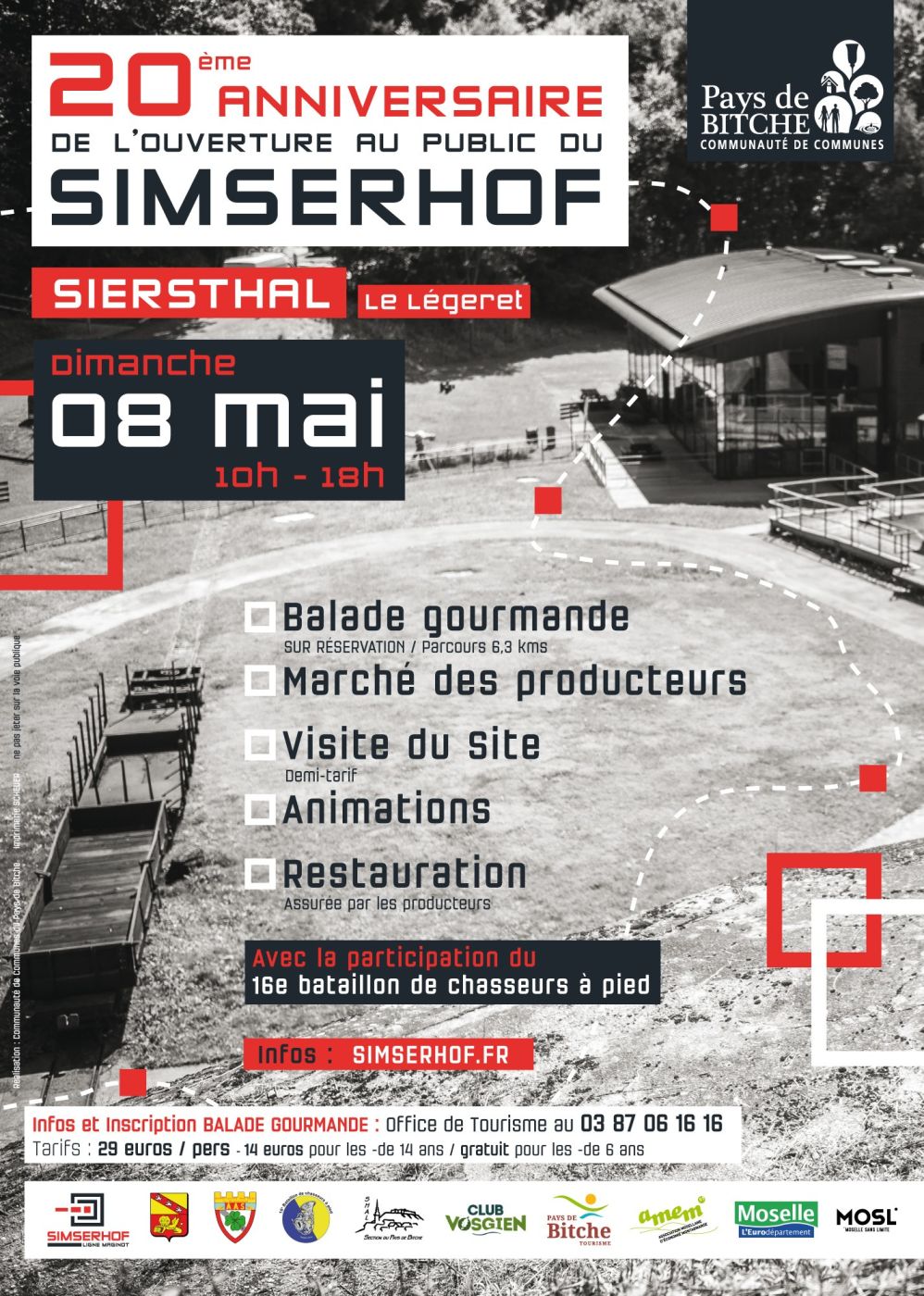 20ème Anniversaire de l'ouverture au Public du Simserhof