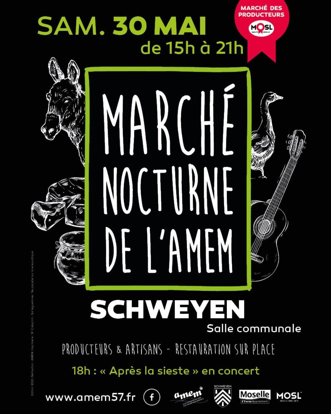 Marché nocturne de l'AMEM