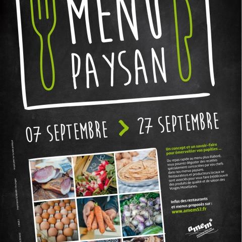 Menu Paysan